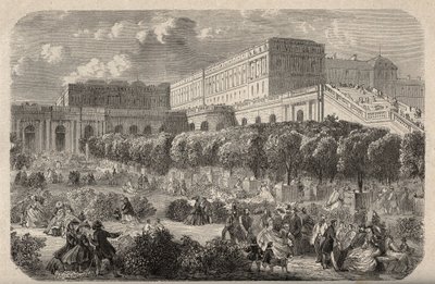 Versailles Orangerie - Orangerie du chateau de Versailles - “” PATRIE” üzerine gravür - LUCIEN HUARD TARAFINDAN 6 CİLTTE FRANSA