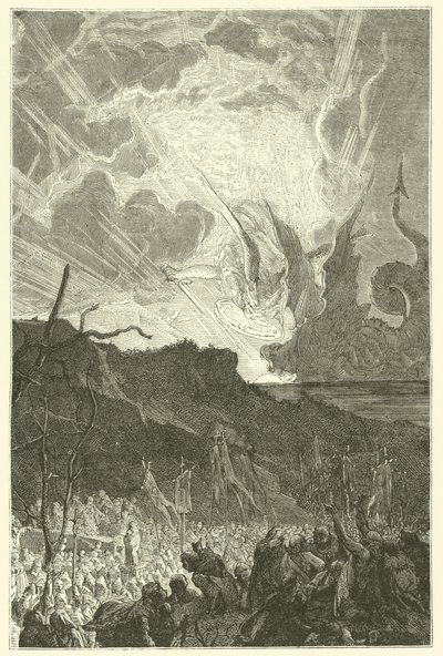 1000 Yılı (gravür) by French School