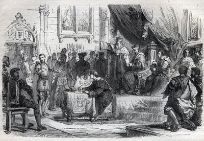 Antipop Clement VII (Robert de Geneve by French School