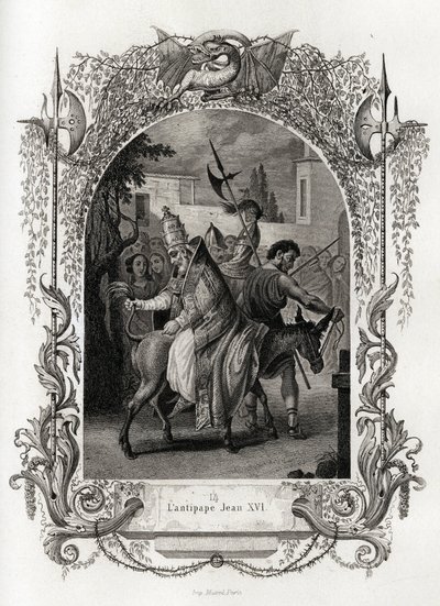 Antipop John XVI (997 - 998). Maurice Lachatre (1814-1900), Librairie du Progres, Paris