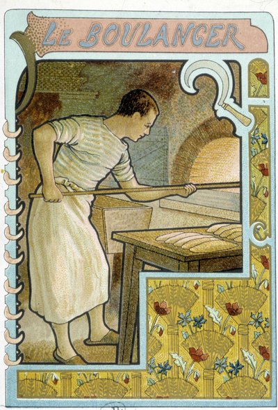 Fırıncının başındaki Chromo. by French School