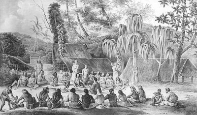Tikopia şefleri, Dumont d