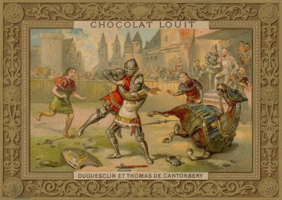 Bertrand Du Guesclin (c 1320-1380) ve Canterbury