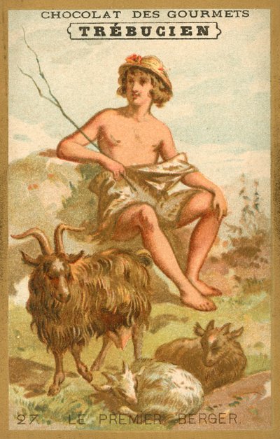 İlk çoban (chromolitho) by French School