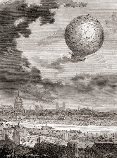 Jean-François Pilâtre de Rozier ve Marquis d