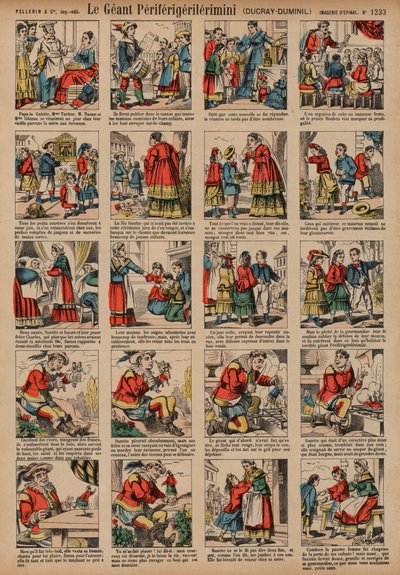 Dev Periferigerilerimini (renkli gravür) by French School