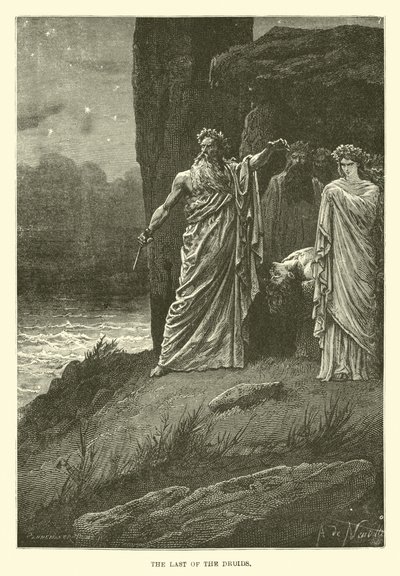 Druidlerin sonuncusu by French School