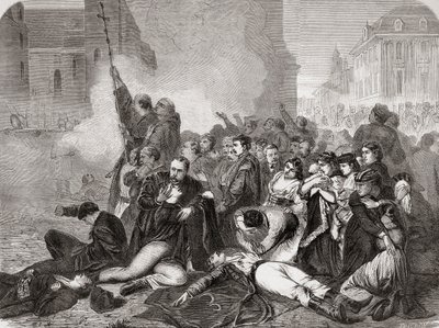 Rus piyade ve süvarileri tarafından 8 Nisan 1861