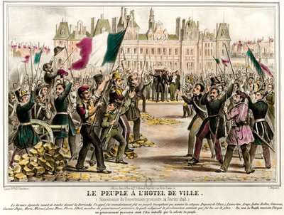 24/02/1848 tarihinde muvakkat hükûmet tayin edildiğinde halkın belediyesi vardı. Bu hükümetin üyeleri arasında Pierre Marie de Saint-Georges (Saint Georges), Adolphe Cremieux, François Arago, Armand Marrast, Louis Antoine Garnier-Pages (Gar by French School