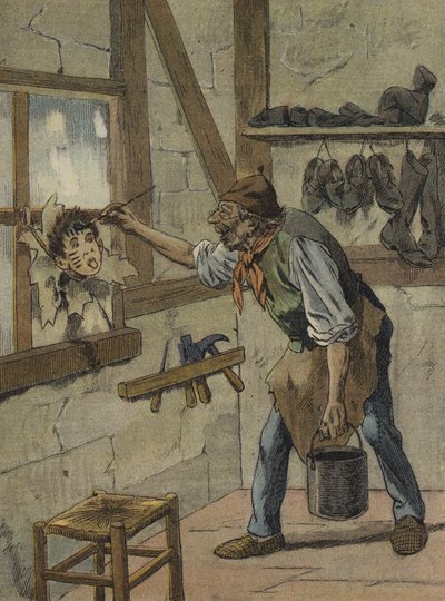 Ayakkabıcı, küçük Jeannot