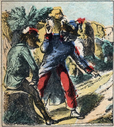 Hasta aslan ve tilki. Jean de La Fontaine