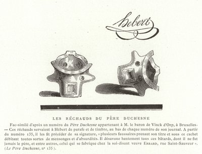 Pere Duchesne sobaları by French School
