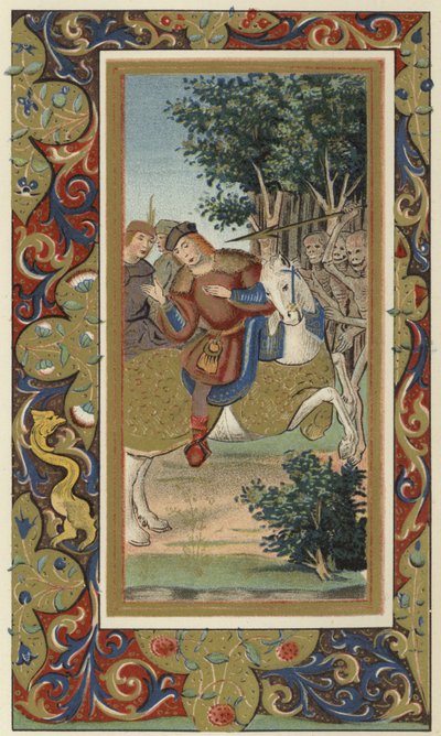 Üç ölü ve üç yaşayan adam by French School