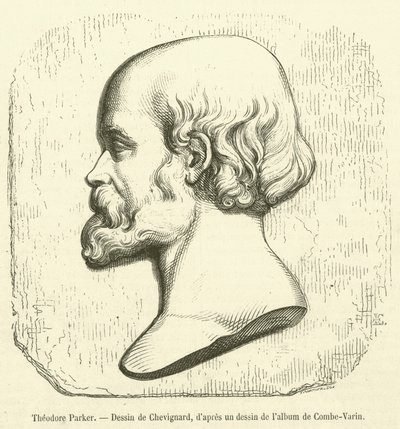 Theodore Parker (gravür) by French School