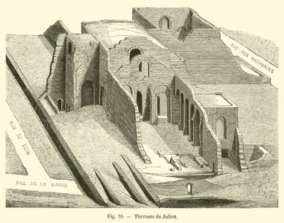 Julien termal banyoları by French School