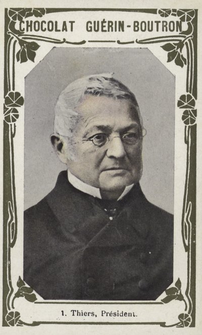 Thiers, Başkan (renkli fotoğraf) by French School