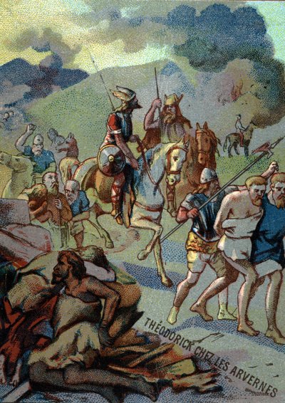 Théoderick, Clovis