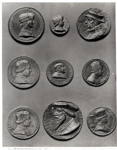 Thomas Bohier, 1513, Pierre Briconnet, Simon Costieres, Robert Briconnet, Kardinal Guillaume dEstouteville (c.1403-83), Jean Carondelet (1468-1545), Pierre de Sacierges, Kardinal F. de Tournon, 1535, by French School