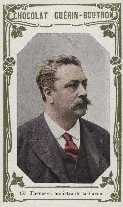 Thomson, Donanma Bakanı (renkli fotoğraf) by French School