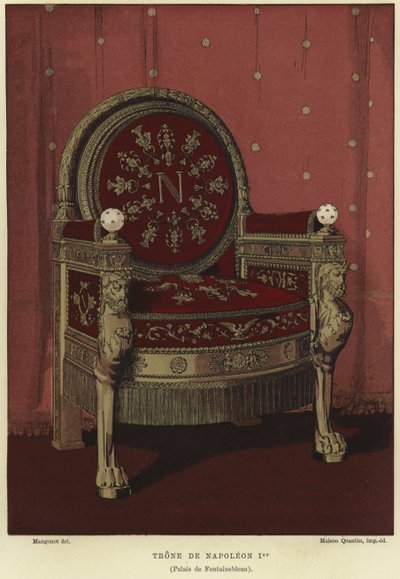 İmparator Napolyon I Tahtı by French School