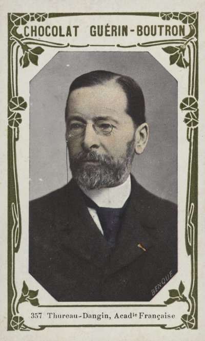 Thureau-Dangin, Academie Française (renkli fotoğraf) by French School