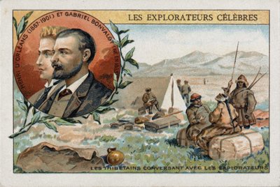 Fransız kaşifler Henri d