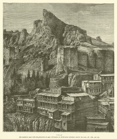 Tiflis (gravür) by French School