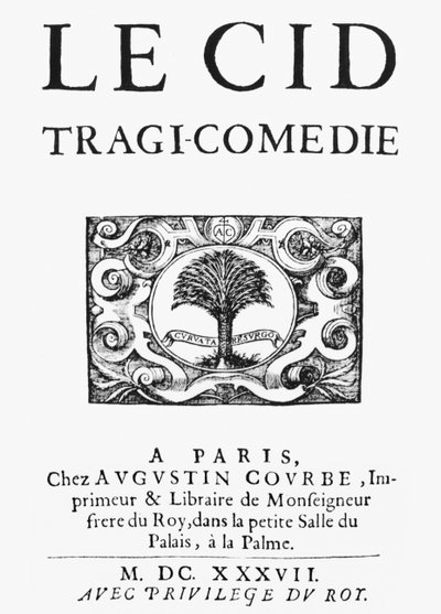Pierre Corneille (1606-84) tarafından 1637