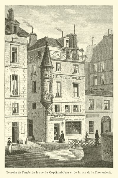 Rue du Coq-Saint-Jean ve rue de la Tixeranderie