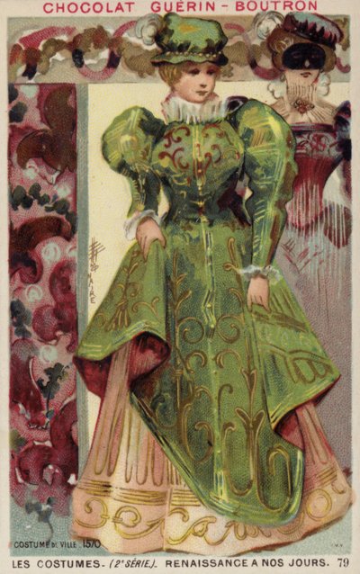 Kasaba kıyafeti, 1570 by French School
