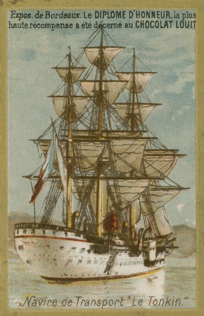 Taşıma gemisi Le Tonkin by French School
