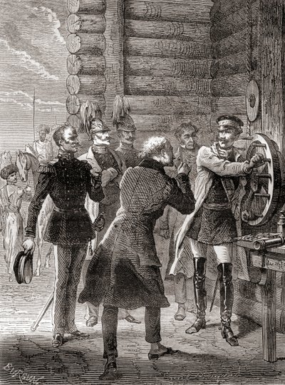 Çar Nicholas I, Claude Chappe