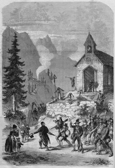 Tirol, Avusturya ordusunun Tirol birliklerinin Ekim 1866