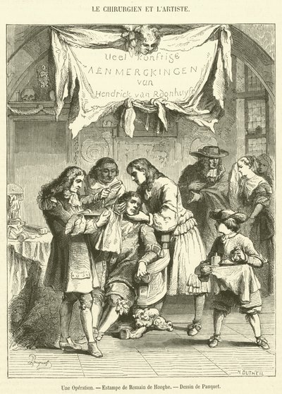 Une İşlemi (gravür) by French School