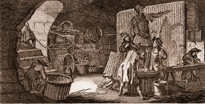 Vannier - araçlar - basketbol yapımcısı - “” Büyük Ansiklopedi veya Dictionnaire Raisonne des Sciences, des Arts et des Metiers” (Bilim, Sanat ve Meslek Ansiklopedisi veya Sözlüğü) Denis Diderot (1713-1784) ve Jean d