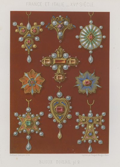 Çeşitli takılar by French School