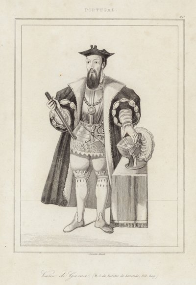 Vasco da gama by French School