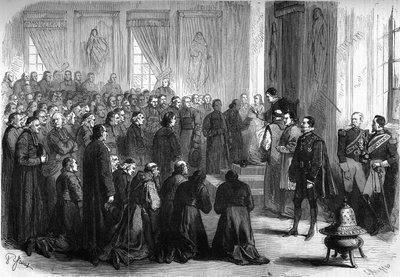 Vatikan Konseyi I (1869-1870): Papa IX. by French School