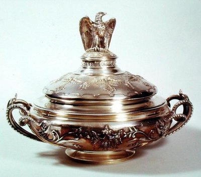 Sebze Yemeği, Servis Napolyon III, 1855 (gümüş yaldızlı) by French School