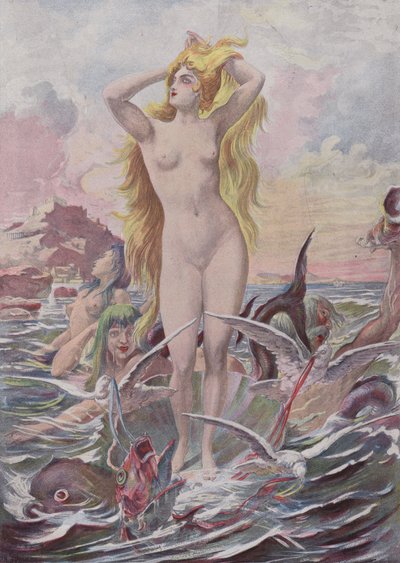 Venüs Anadyomene by French School