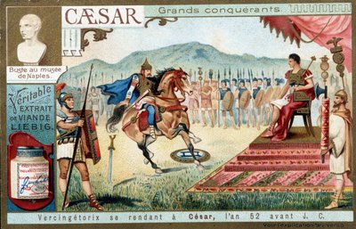 Vercingétorix, MÖ 52 yılında César