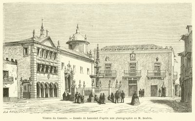 Viana do Castelo (gravür) by French School