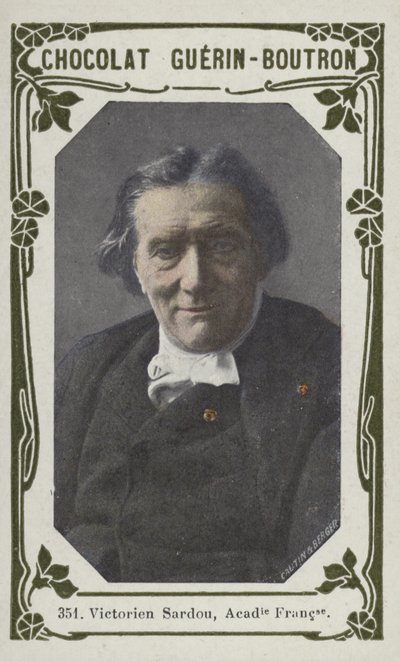 Victorien Sardou, Academie Française (renkli fotoğraf) by French School