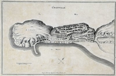 Granville ve surlarının görünümü by French School