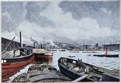 Paris, Seine ve Villette Havzası manzarası, Brun