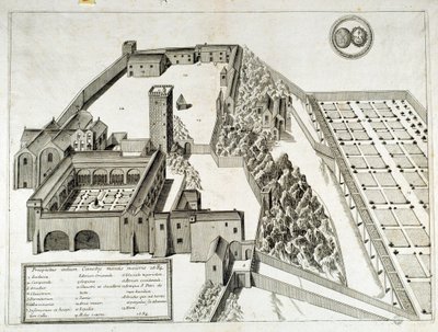 948 yılında kurulan Saint Pierre de Montmajour (veya Mont Majour), Benedictine Manastırı