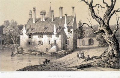 13. ve 14. yüzyılda inşa edilen Chateau de la Belliere