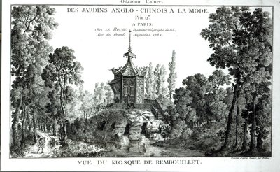 George Louis le Rouge tarafından Jardins Anglo-Chinois a la mode