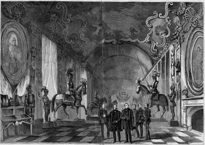 Kral Victor Emmanuel II (Vittorio Emanuele) (Victor-Emmanuel) (1820-1878) ve Prens Napolyon