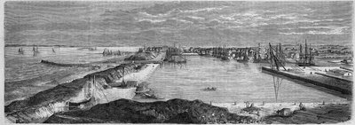Saint Nazaire şehrinin görünümü (Saint-Nazaire) (Loire Atlantique, 44) by French School